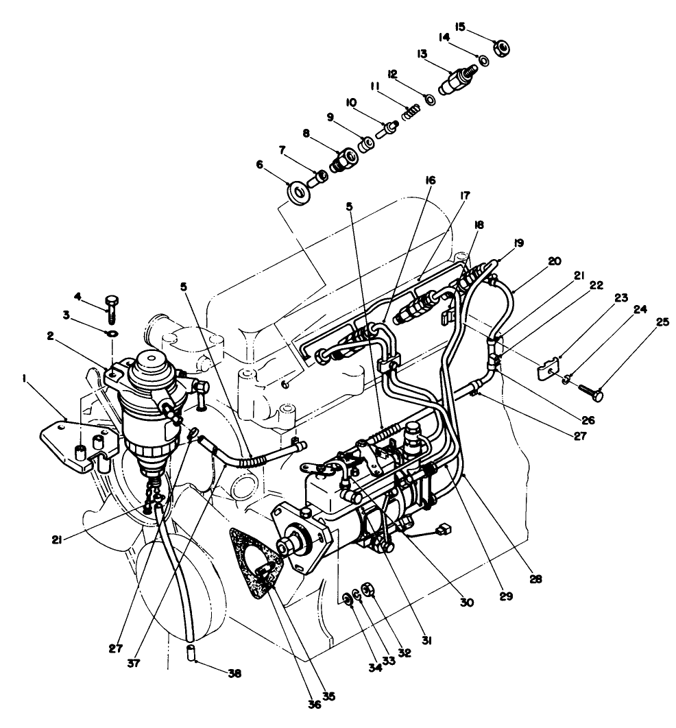 Fuel System Injection Pump & Nozzle Components