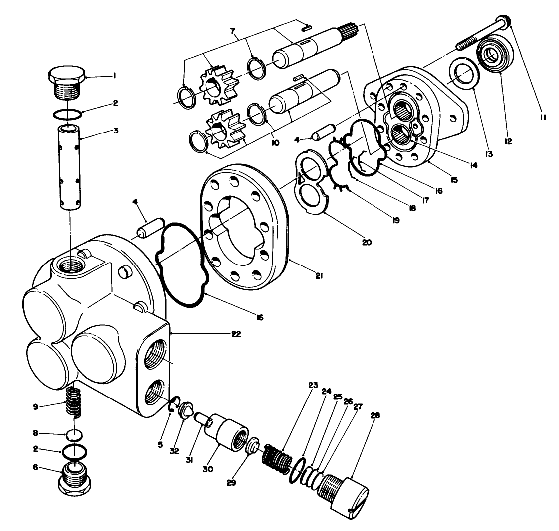 Gear Pump Assembly No. 58-5650
