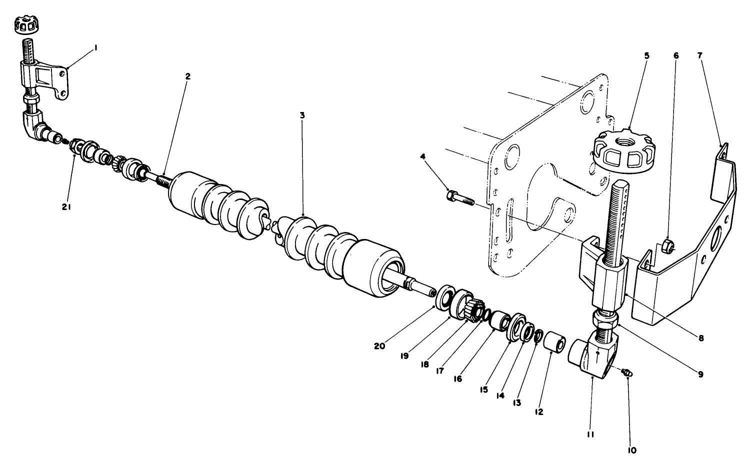 Wiehle Roller Kit Model No. 03740 (optional)