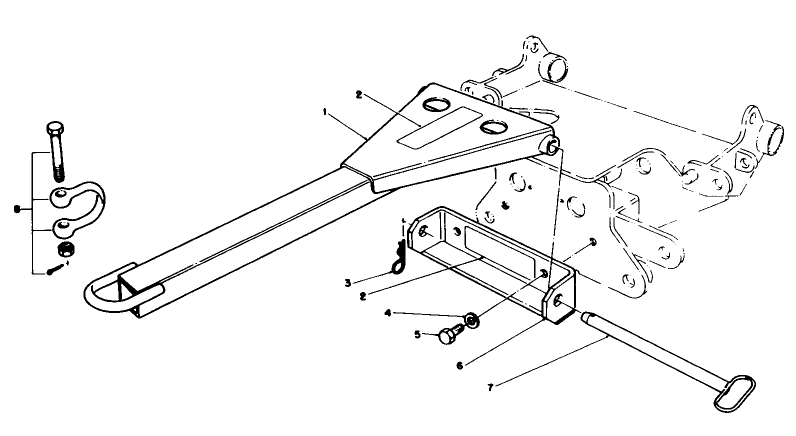 Tow Bar Assembly No. 58-7020