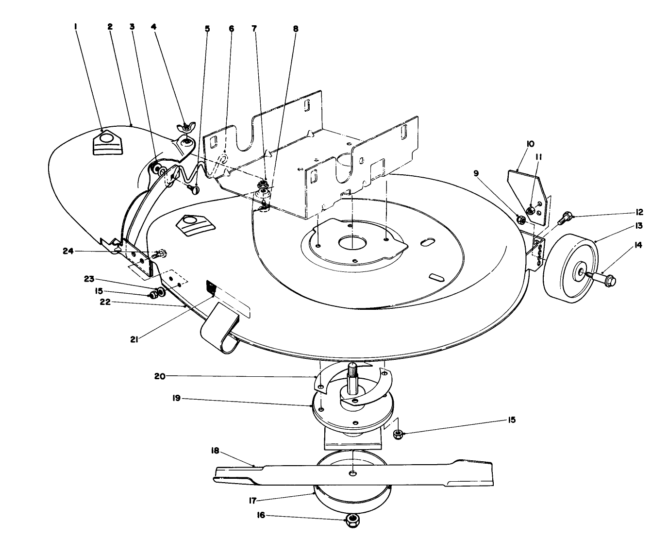 Mower Housing Assembly