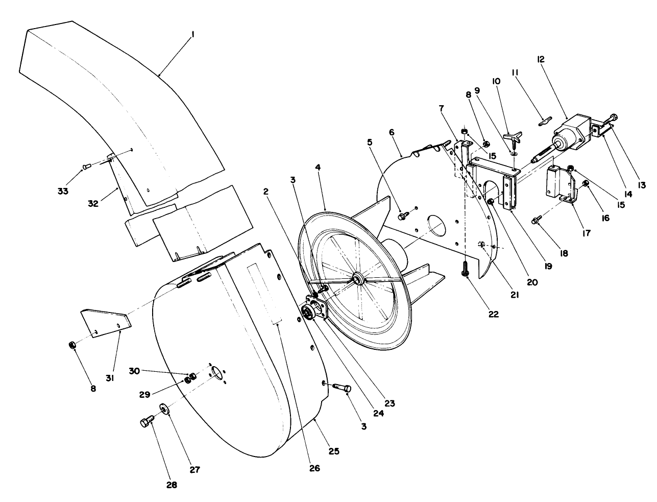 Grass Collection System Model No. 30751 (optional)