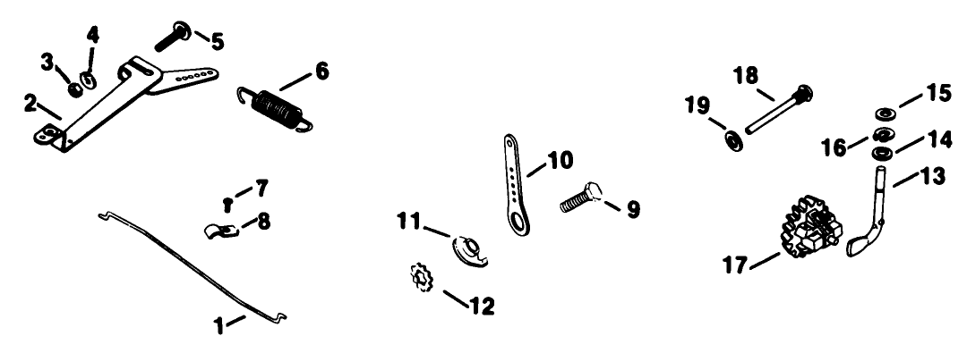 Governor-Engine Kohler Model No. Kt17qs Type No. 24324