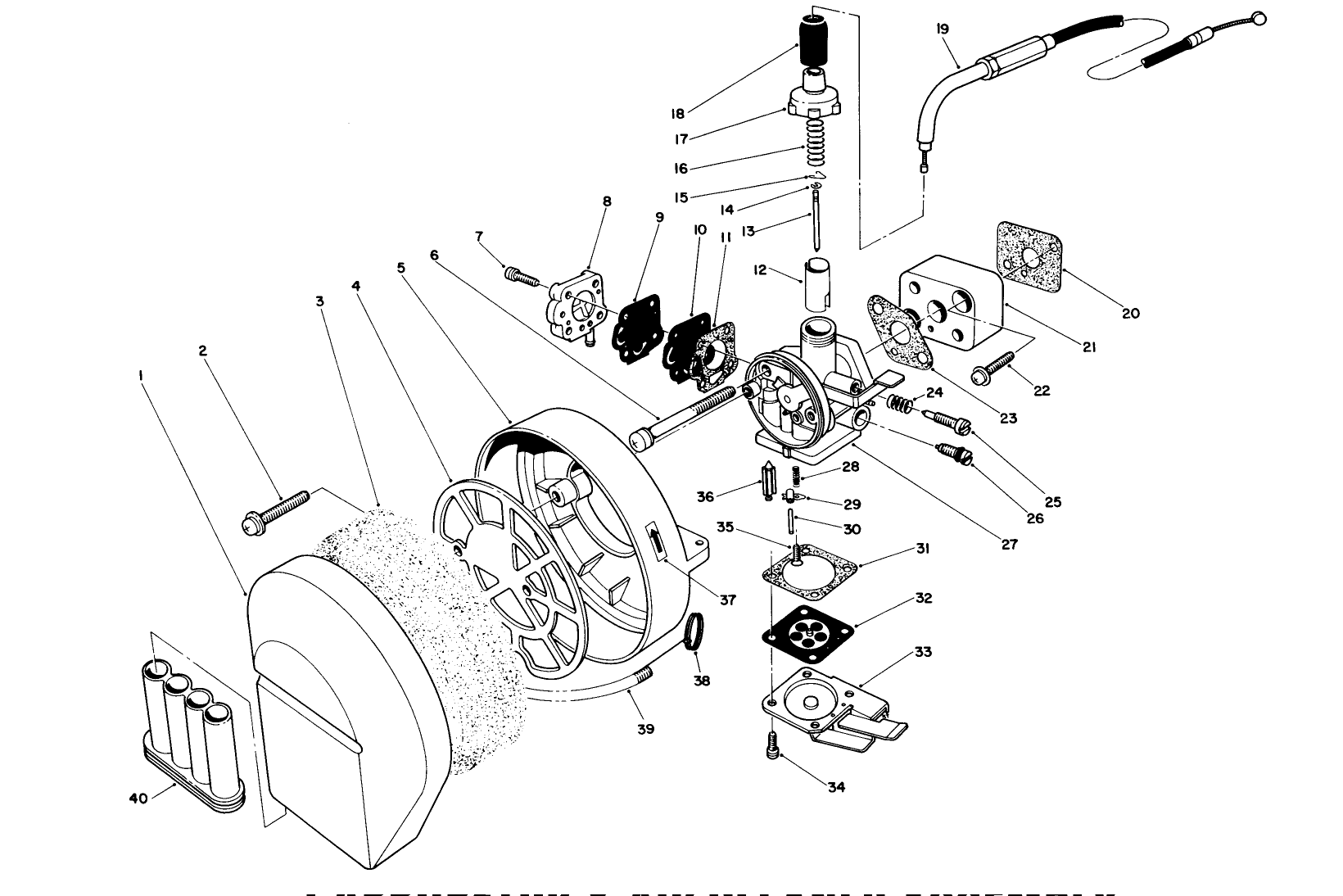 Carburetor & Air Cleaner Assembly
