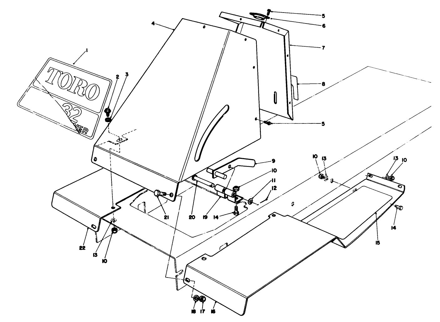 Front Tower Assembly