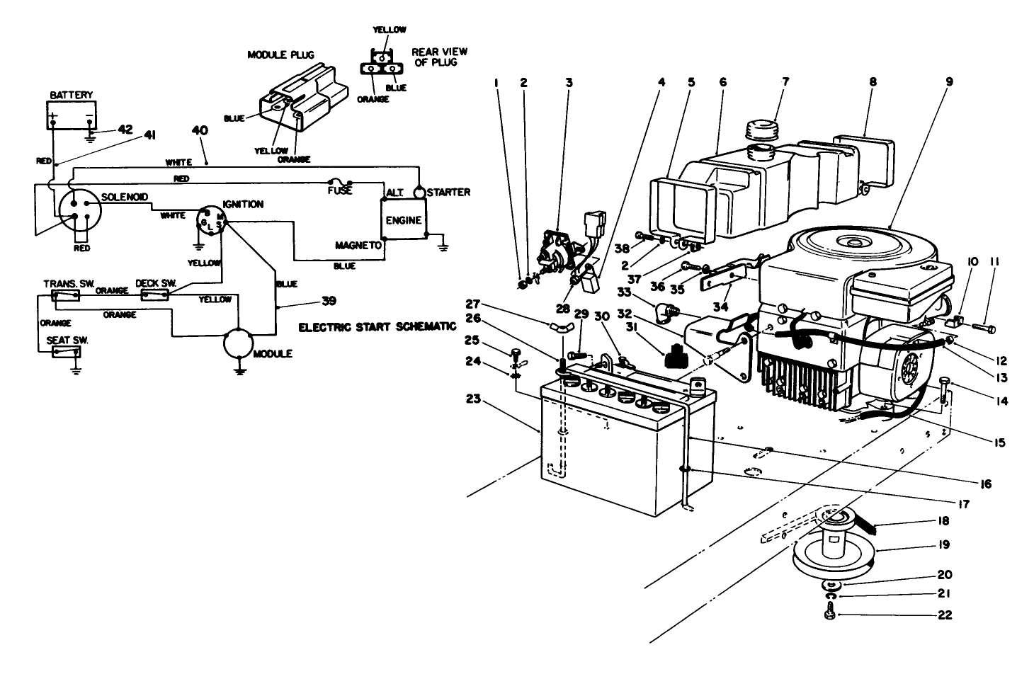 Engine Assembly (model No. 56145)