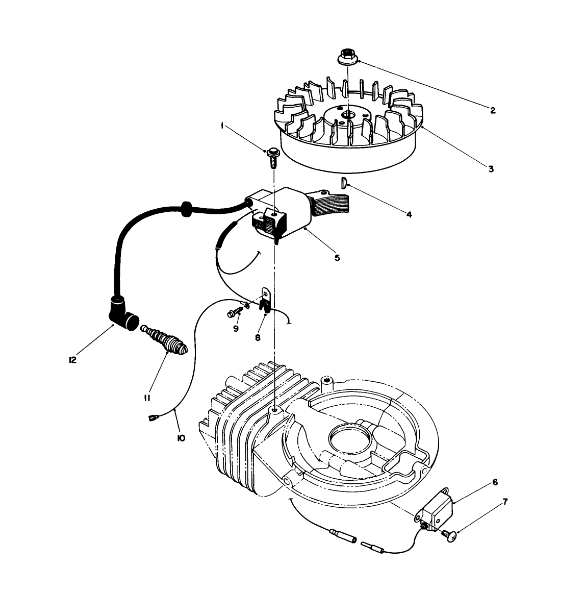 Flywheel & Magneto Assembly