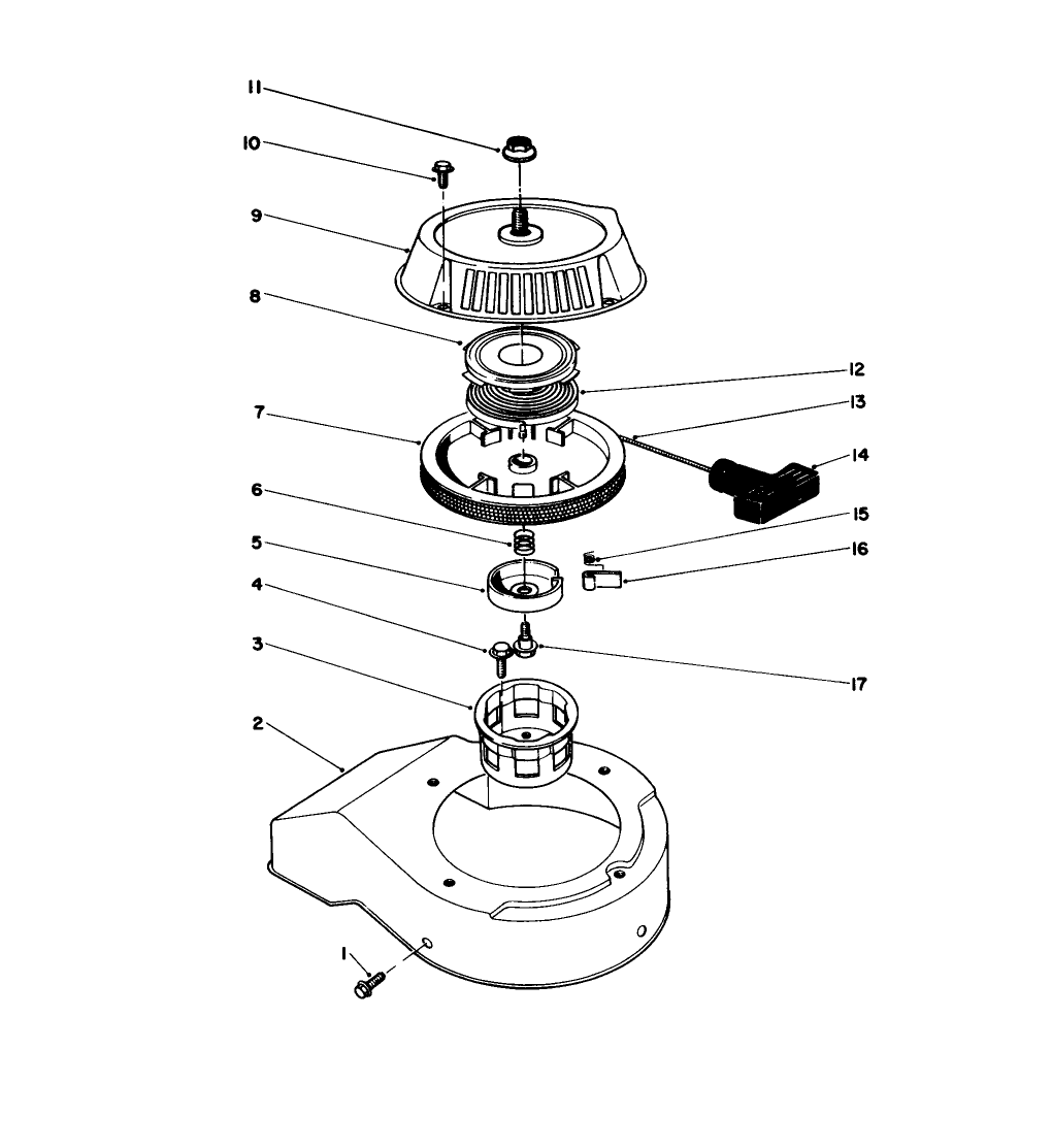 Recoil Starter Assembly