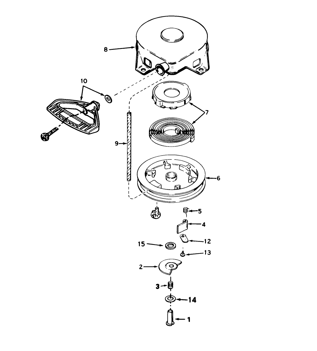 Rewind Starter No. 590604