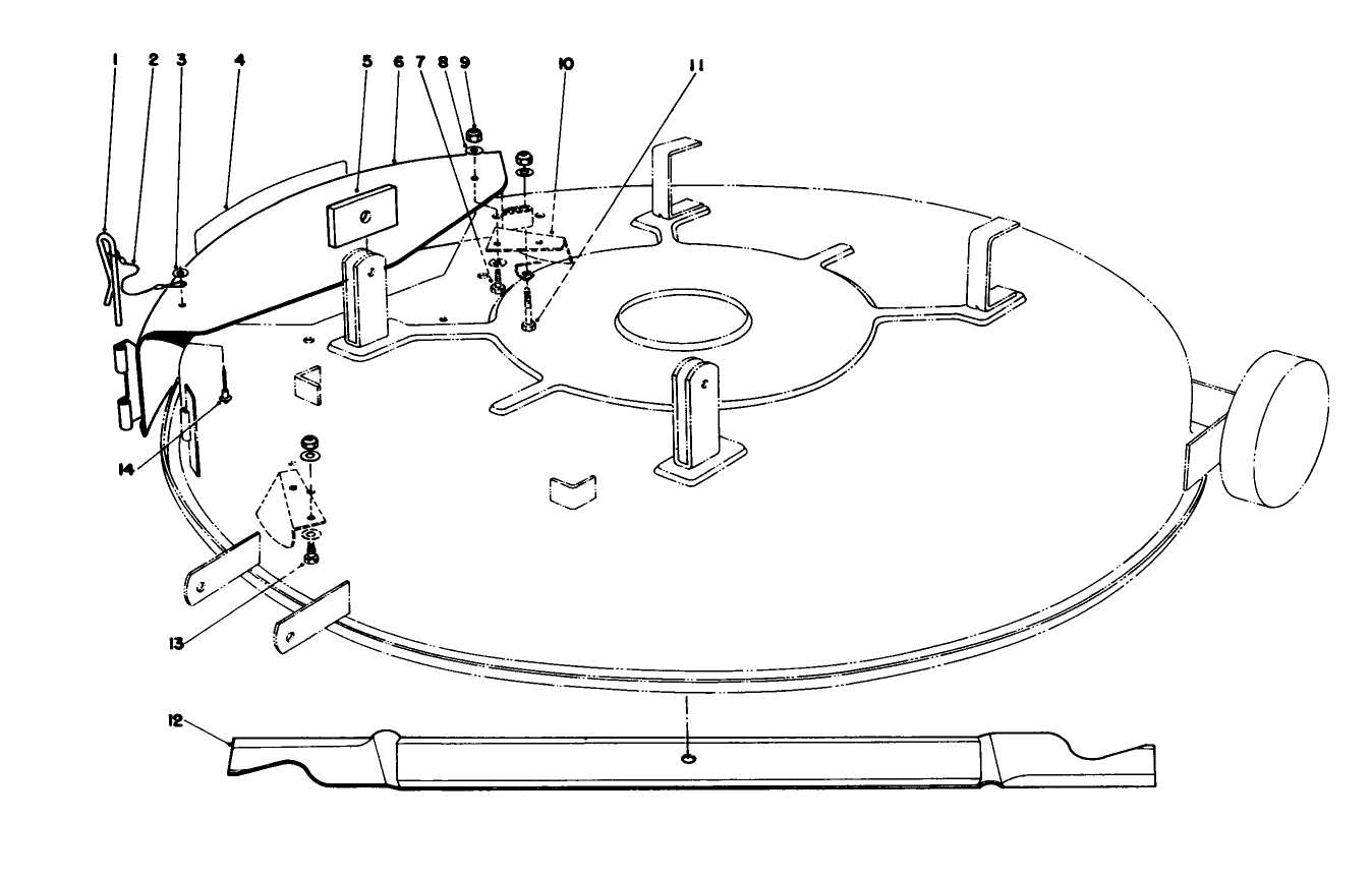 Mulcher Kit Model 59155 (optional)