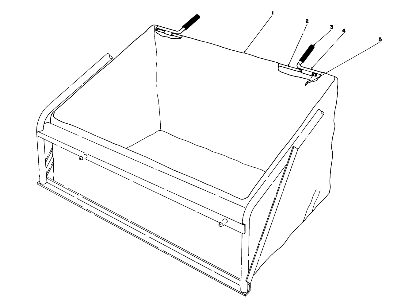 Leaf Bag Model No. 59123 (optional)