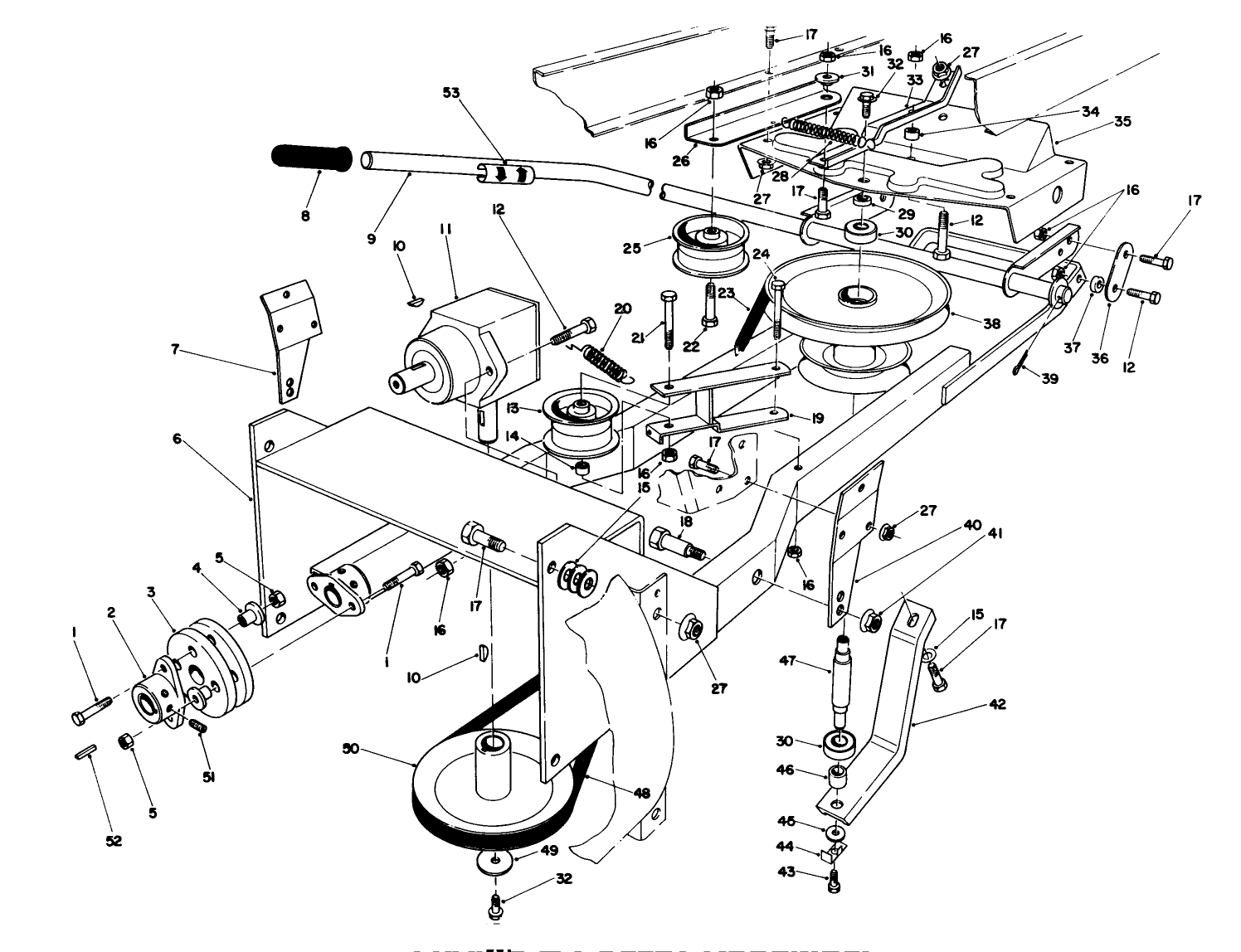 Frame & Pulley Assembly 36