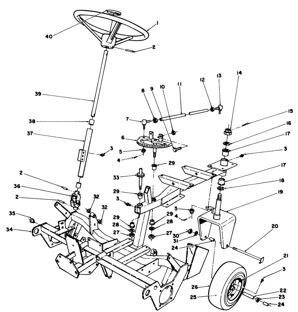 Frame And Steering Assembly