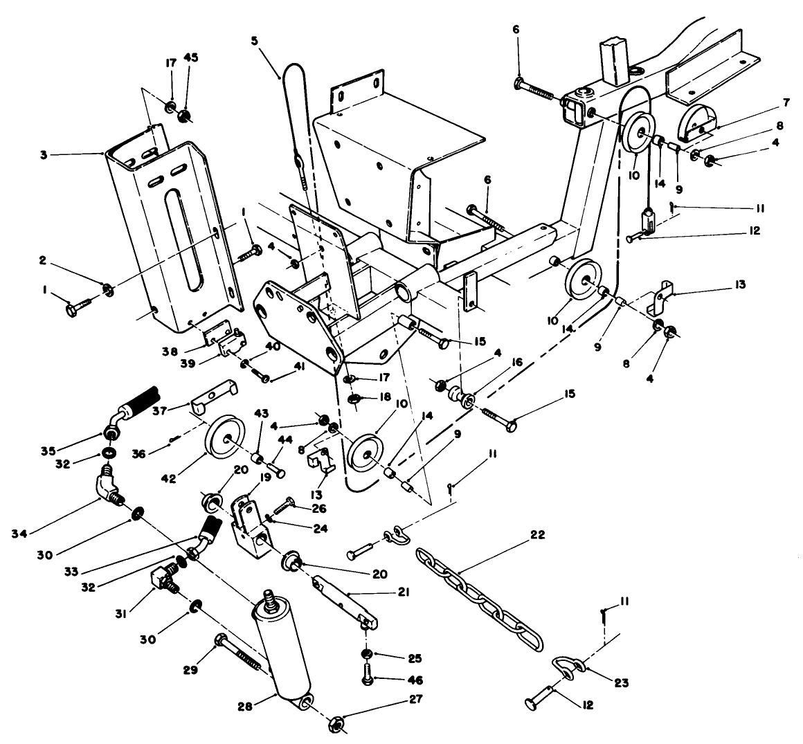 Cutting Unit Lift Assembly