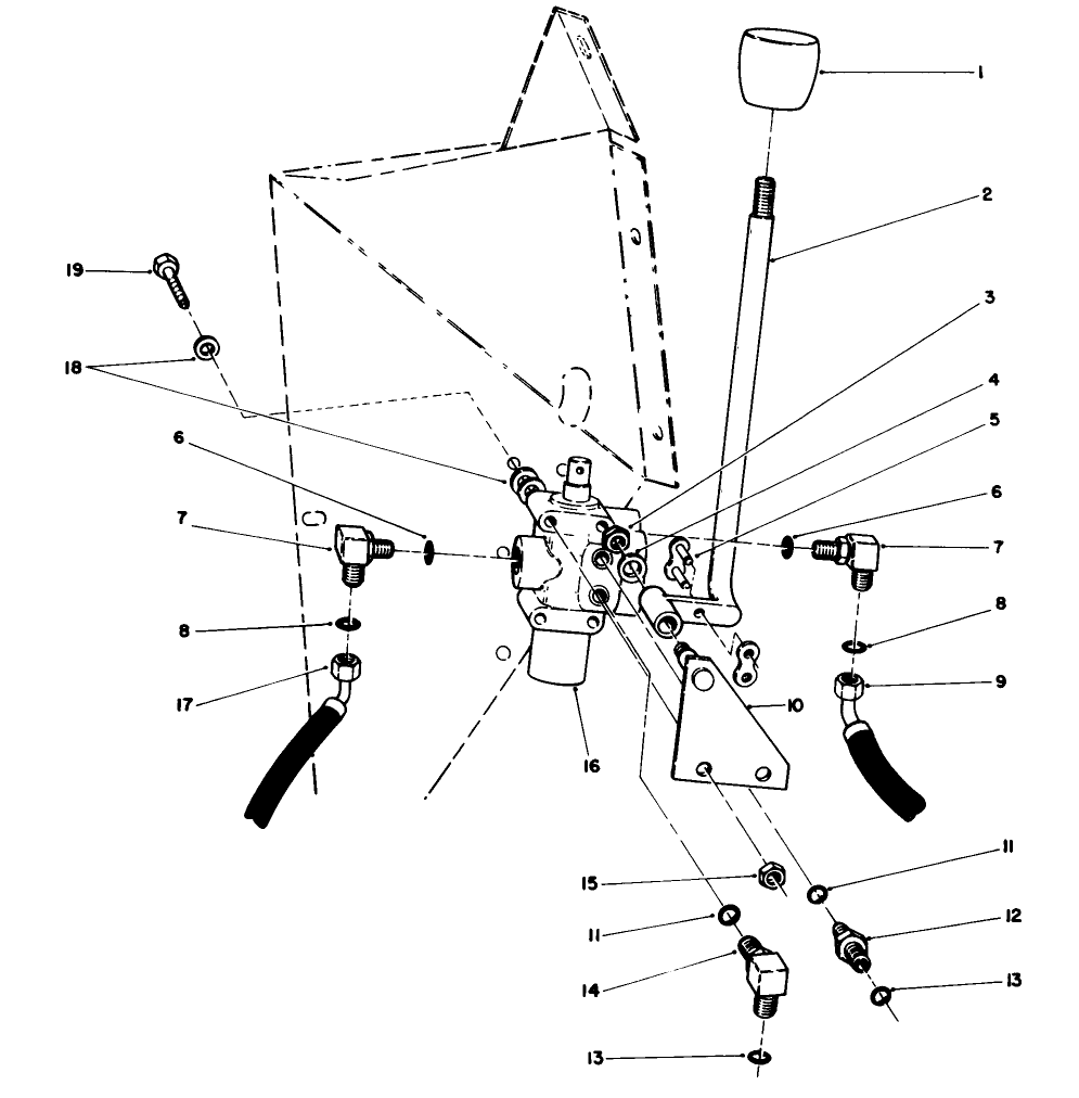 Cutting Unit Llft Control Valve Assembly