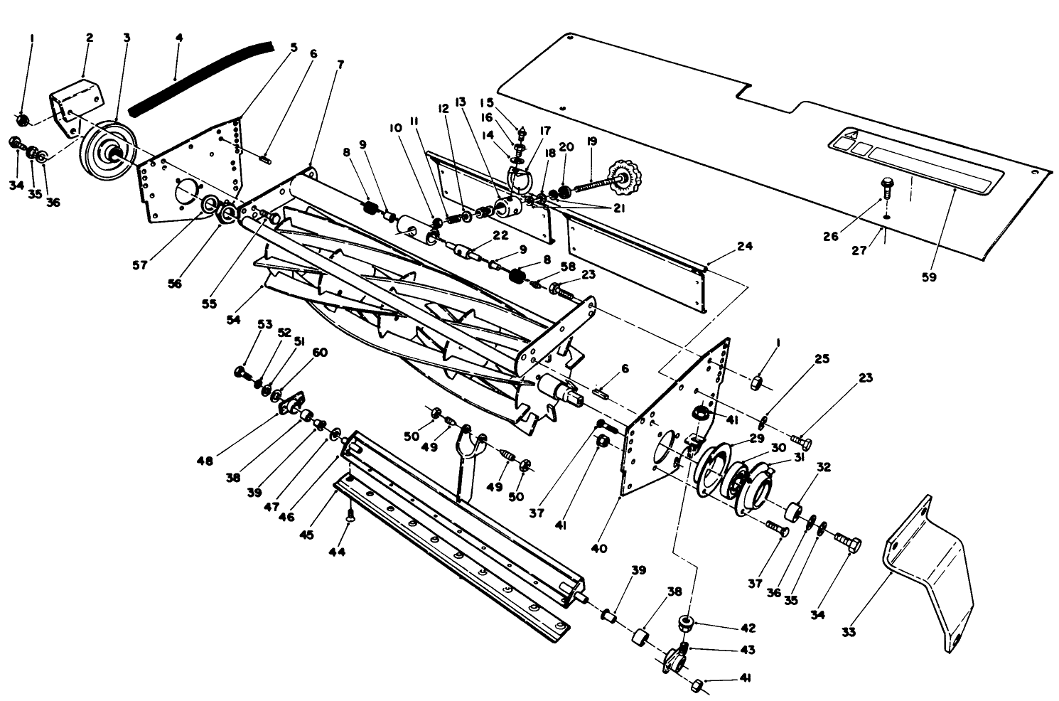 8 Blade Cutting Unit Reel Assembly