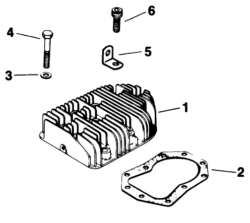 Cylinder Head-Engine Model No. M16 Spec. No. 711526