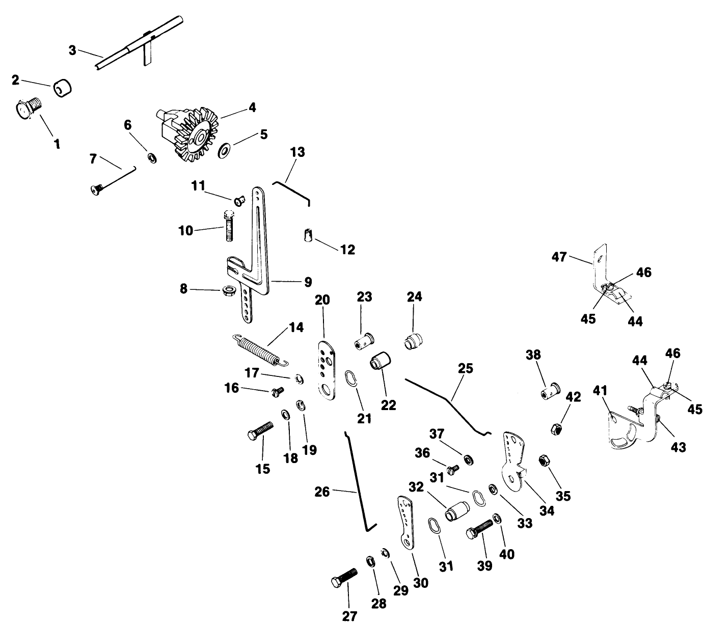 Governor-Engine Model No. M16 Spec. No. 711526