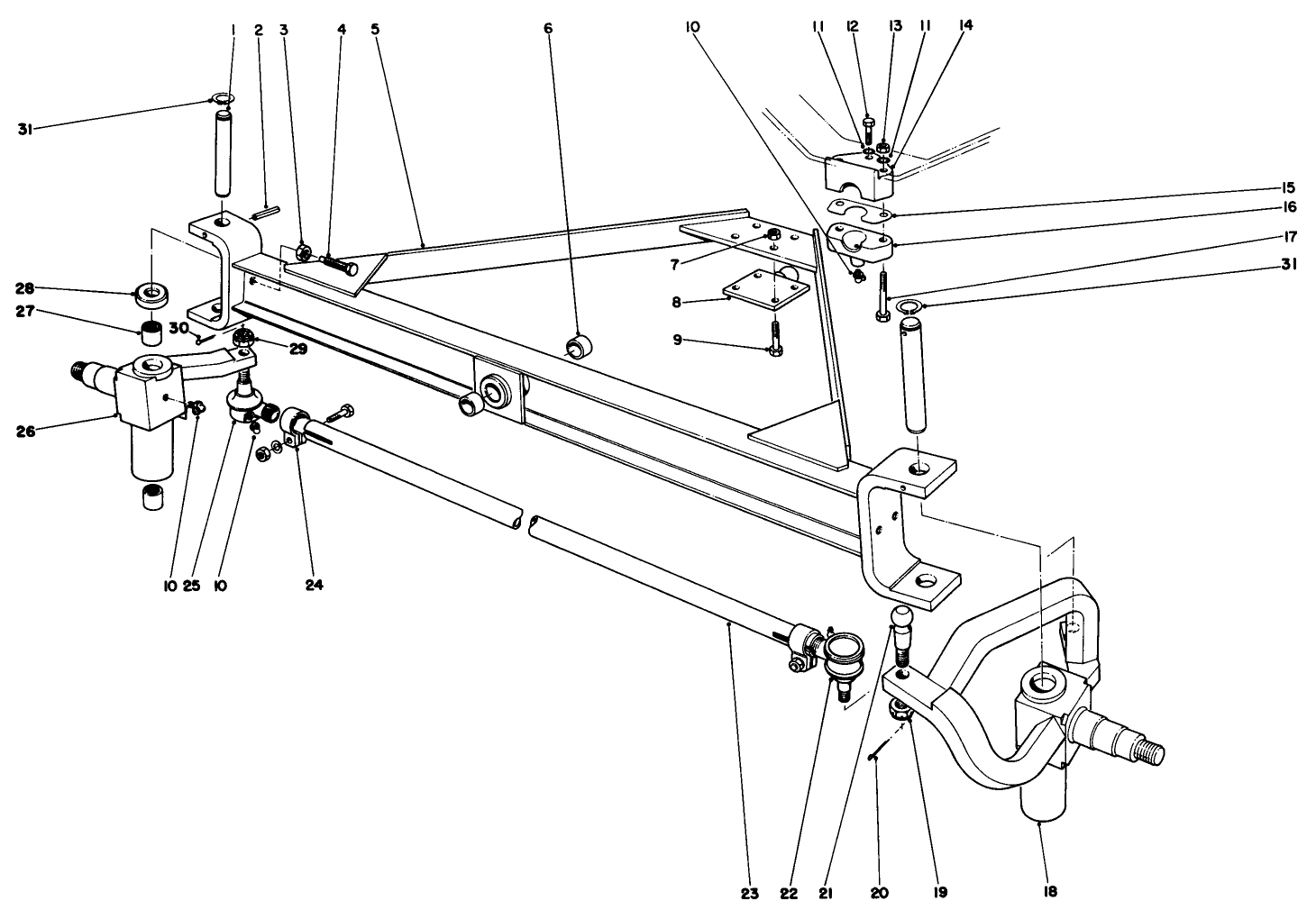 Front Axle Assembly