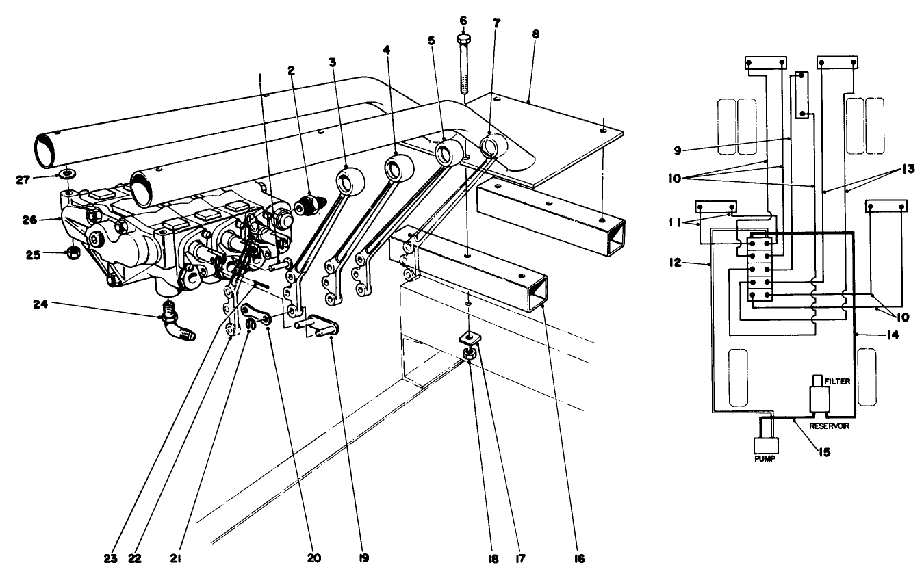 Valve Bank & Hoses