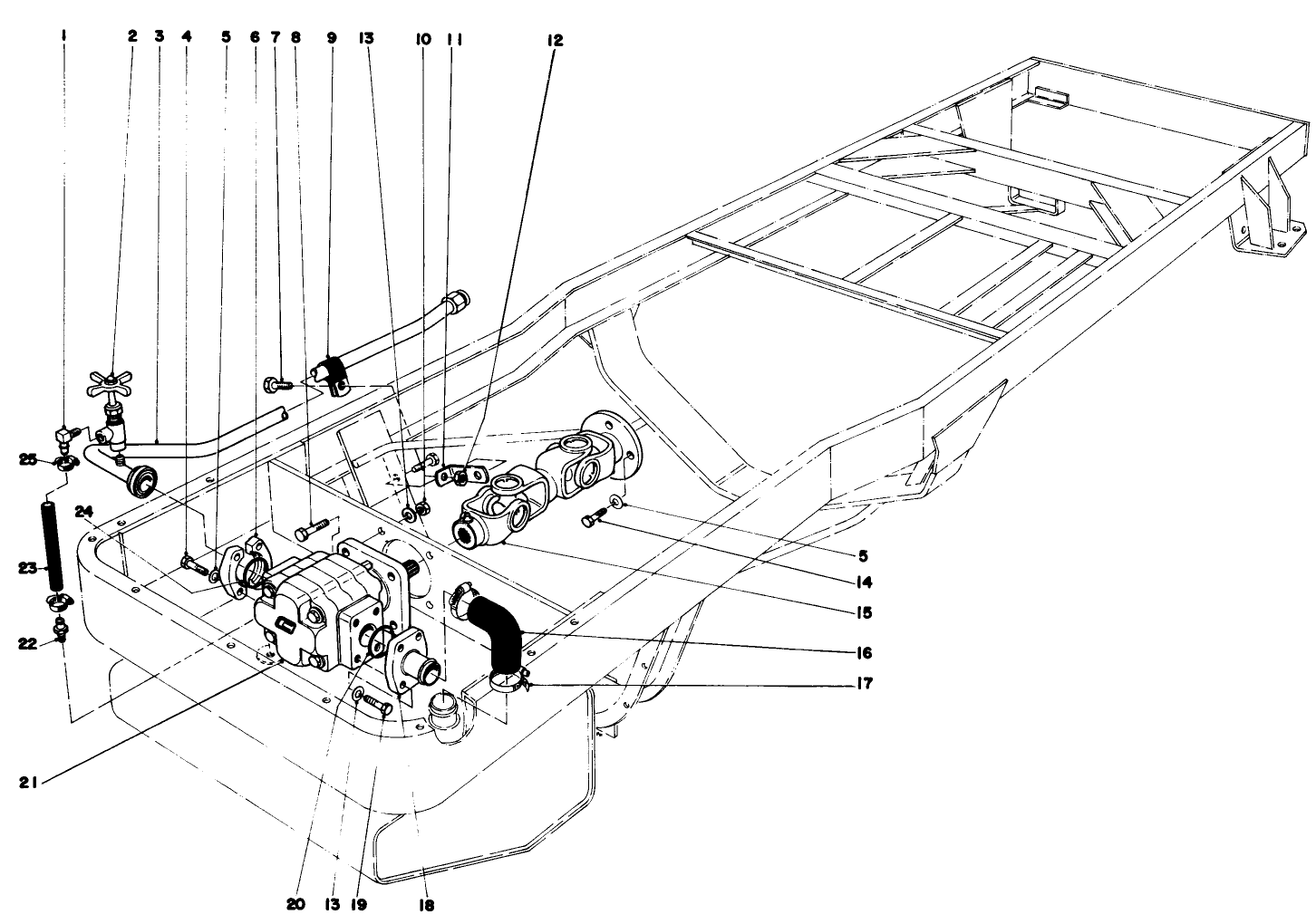 Hydraulic Pump And Universal Drive Assembly