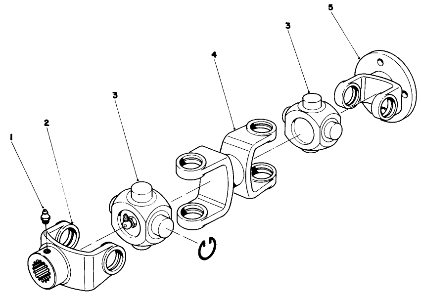 Double Universal Joint Assembly No. 37-2520