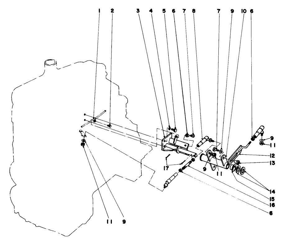 Pivot Shaft And Arm Assembly