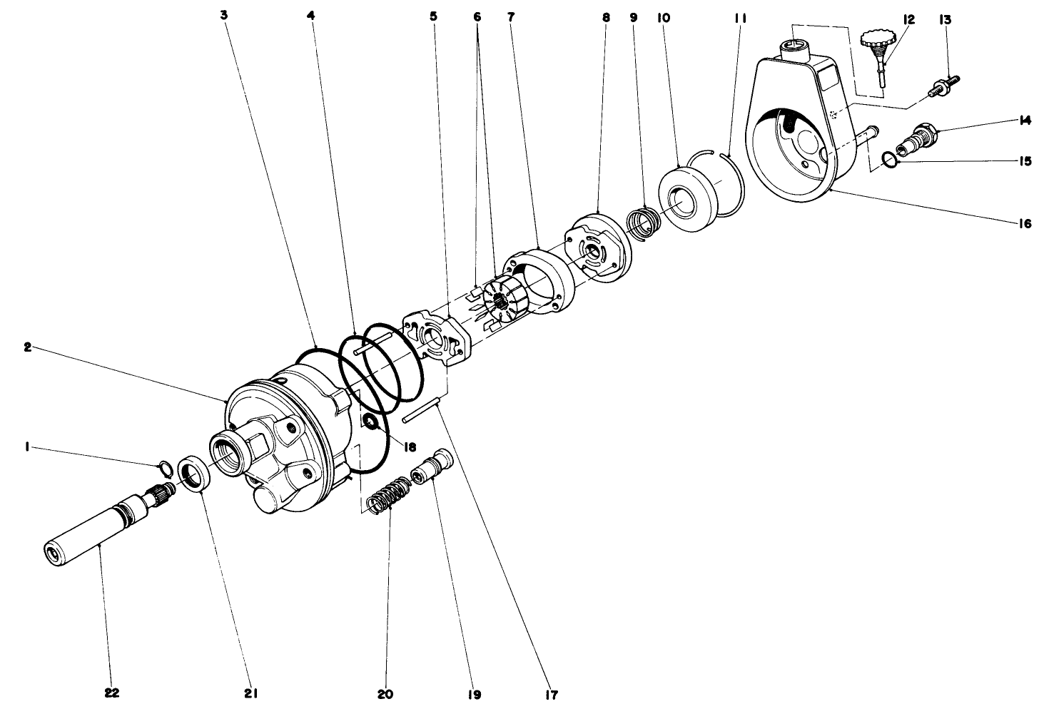 Pump Power Steering No. 44-7800