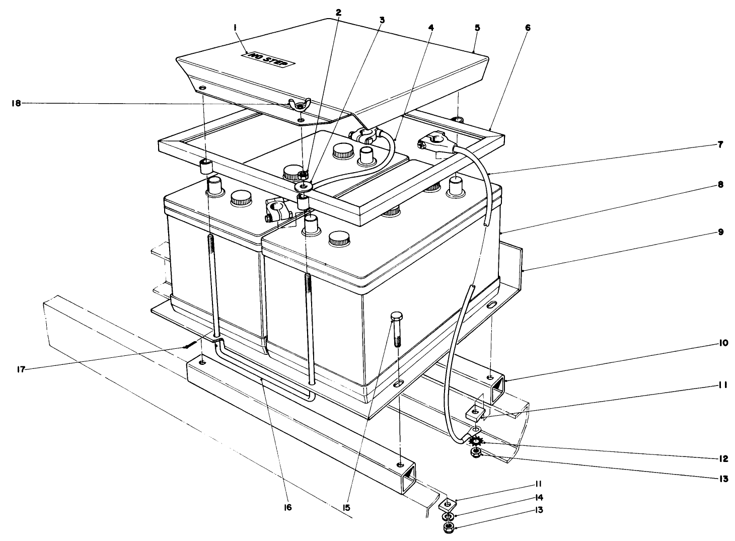 Battery And Base Assembly