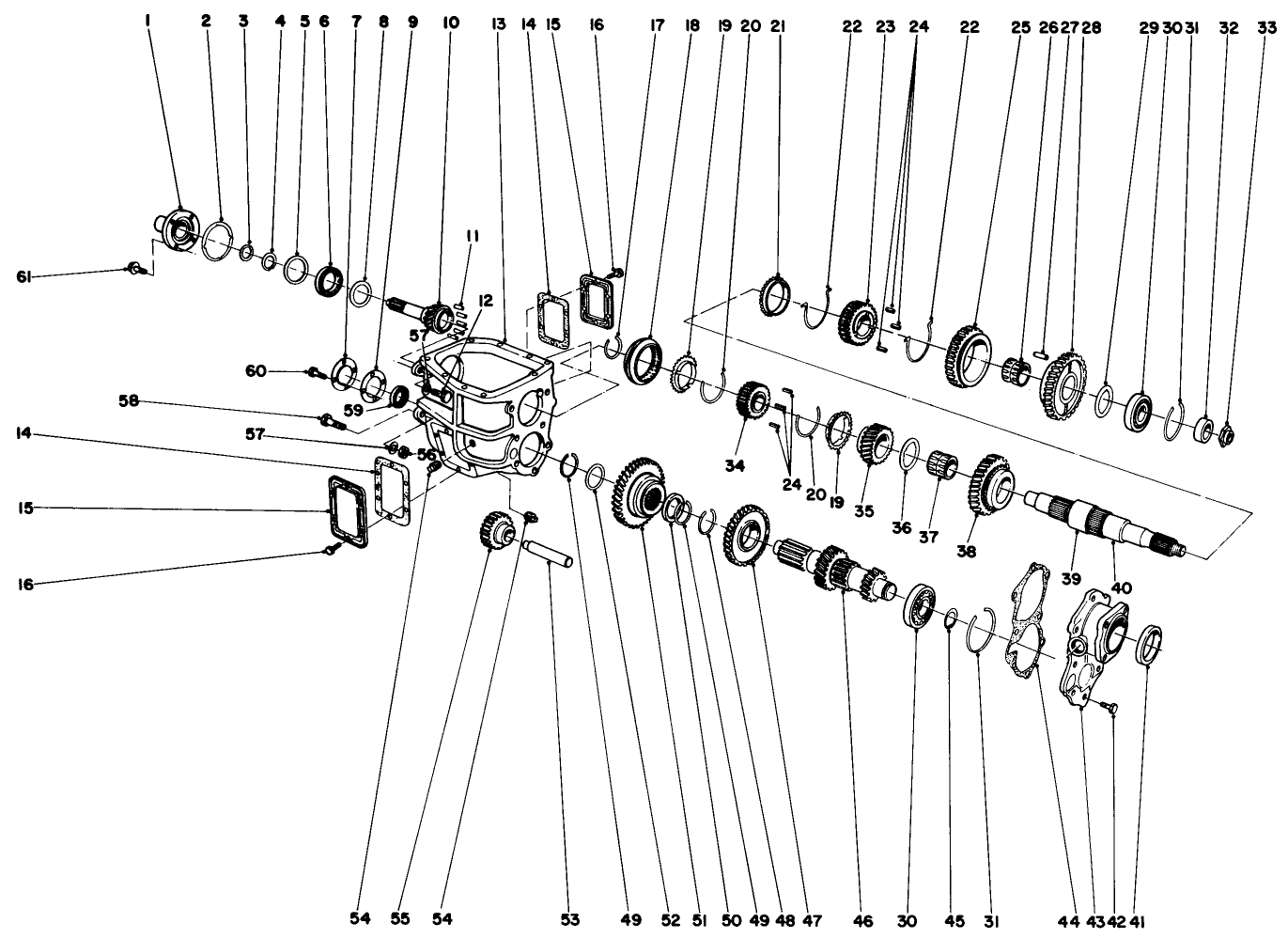 Transmission Assembly No. 44-1160