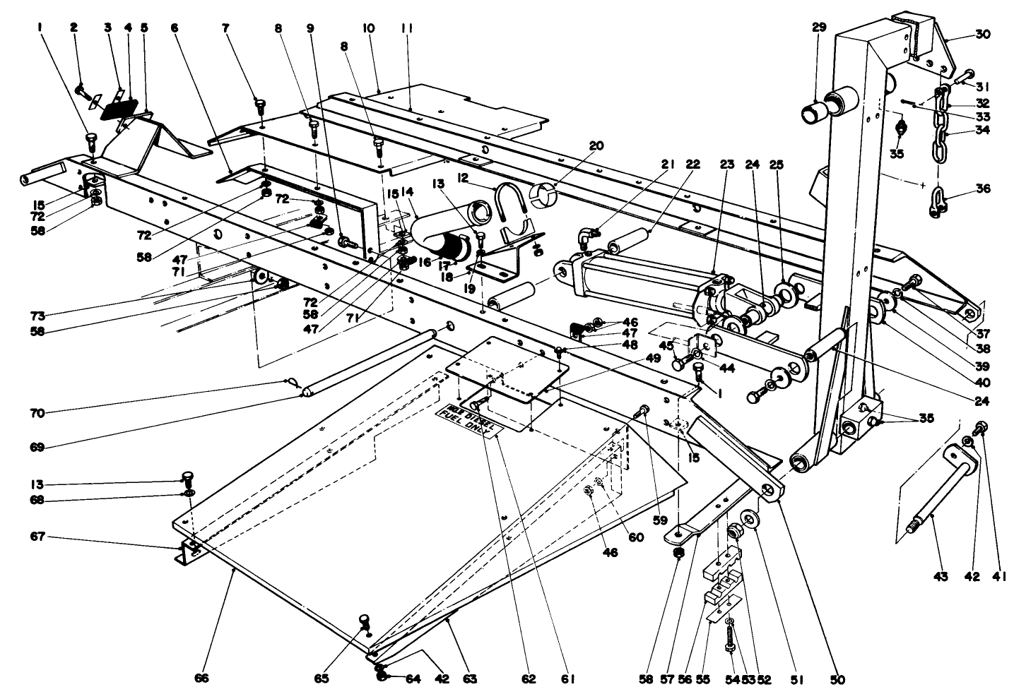 Main Frame Assembly-Front