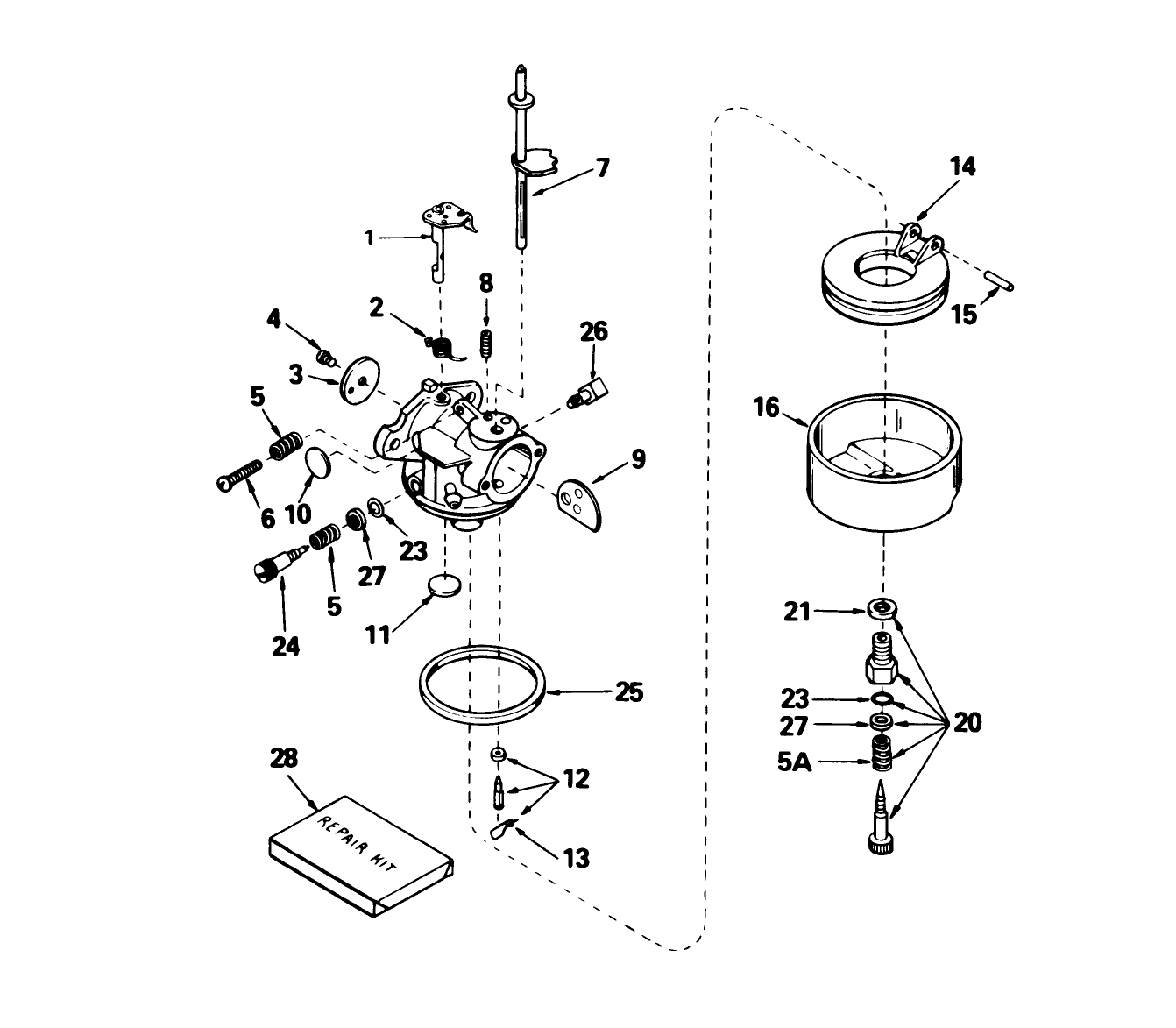 Carburetor No. 632378