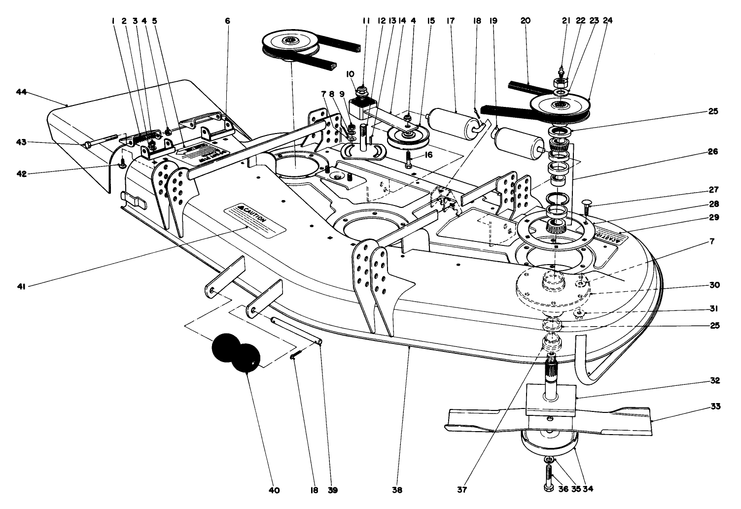 Cutting Unit Model No. 30555