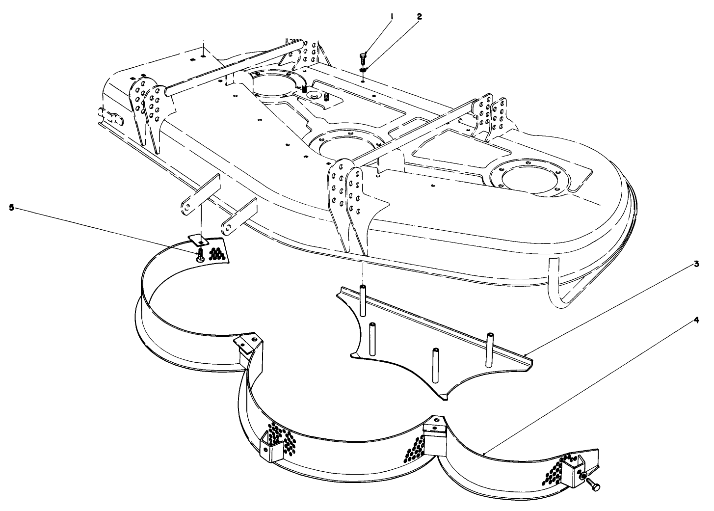 Mulcher Kit Model No. 30700 (optional)(for Cutting Unit Model 30555)