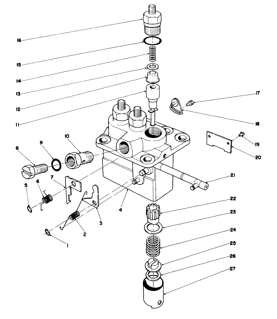 Fuel Injection Pump Assembly No. 42-8000