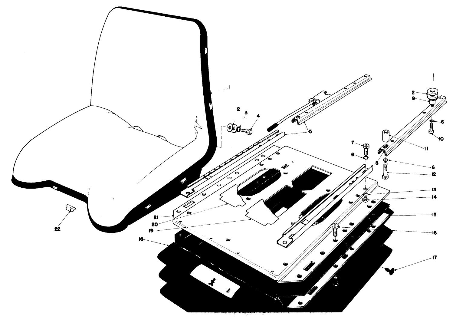 Deluxe Seat Kit Model No. 30786