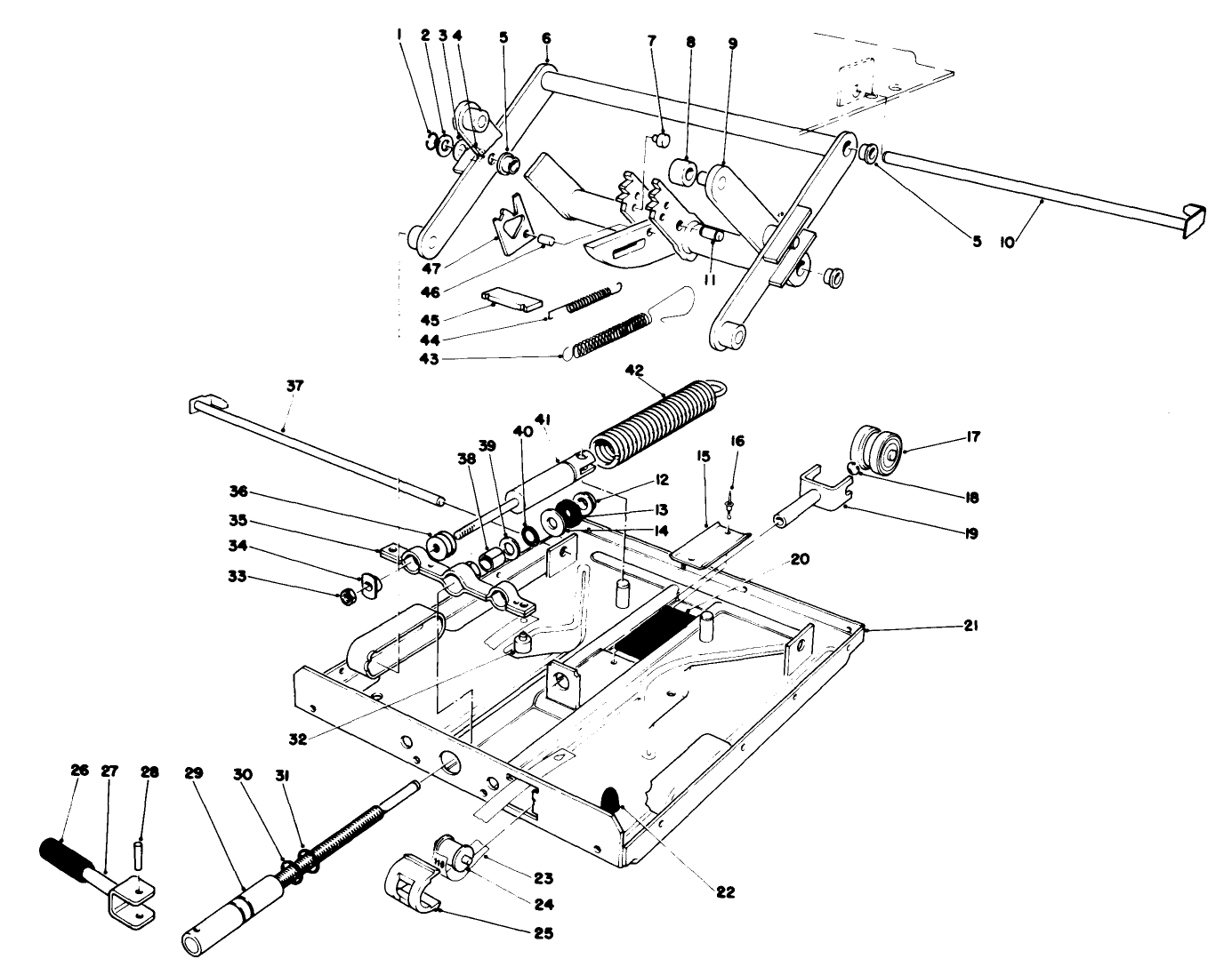 Deluxe Seat Kit Model No. 30786 (continued)