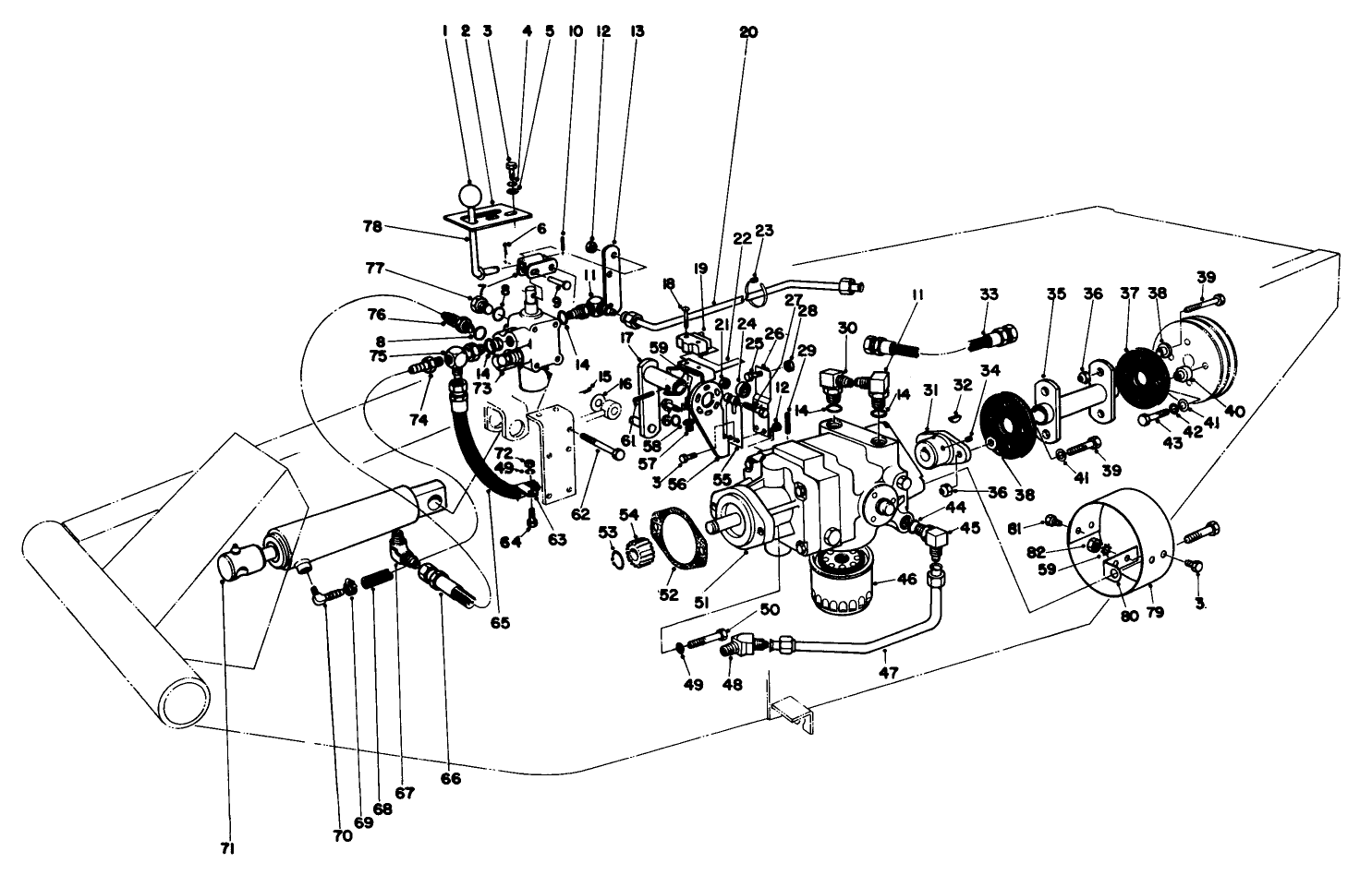 Hydrostatic Transmission & Valve Assembly