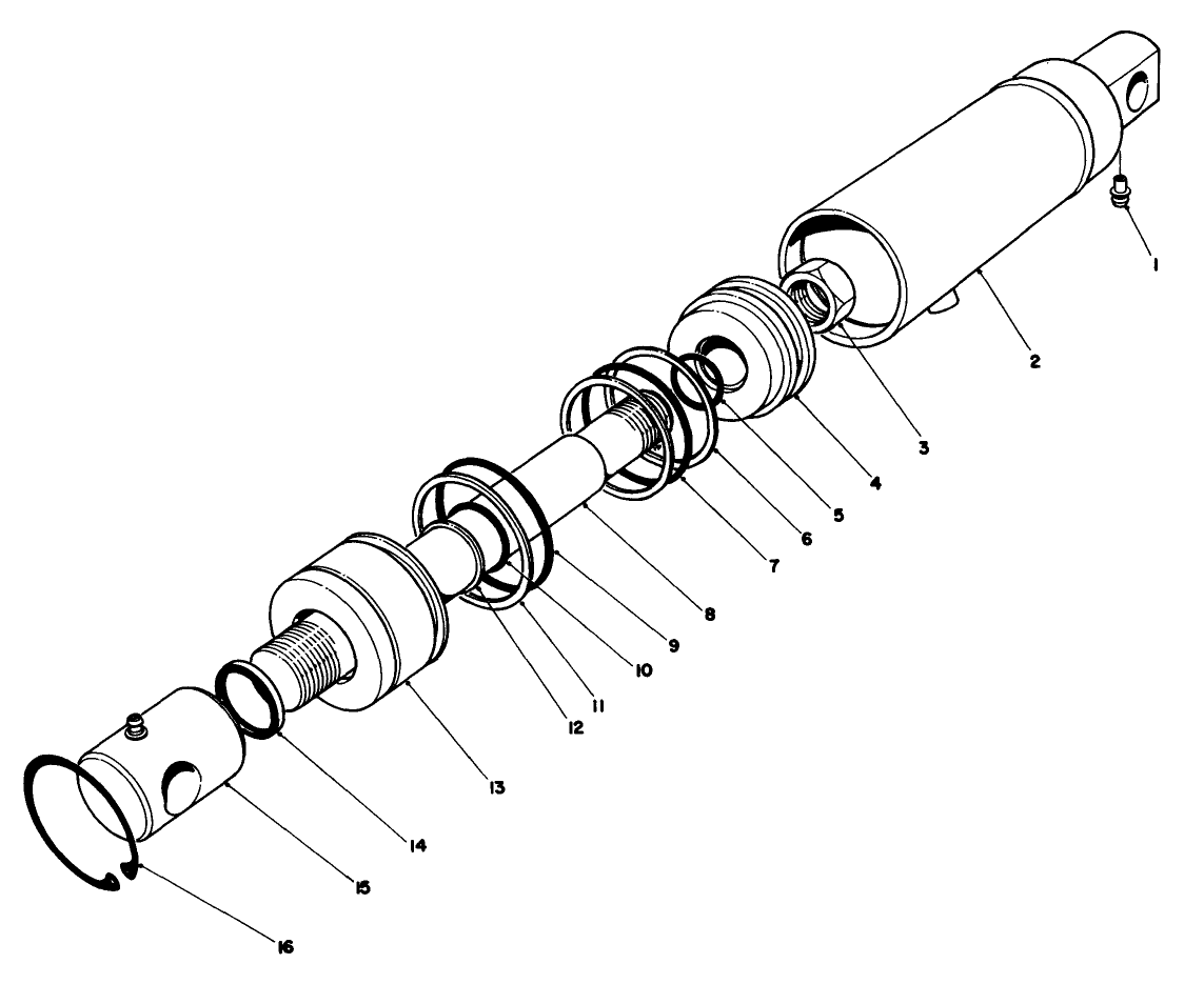 Hydraulic Cyllnder Assembly-53-3160