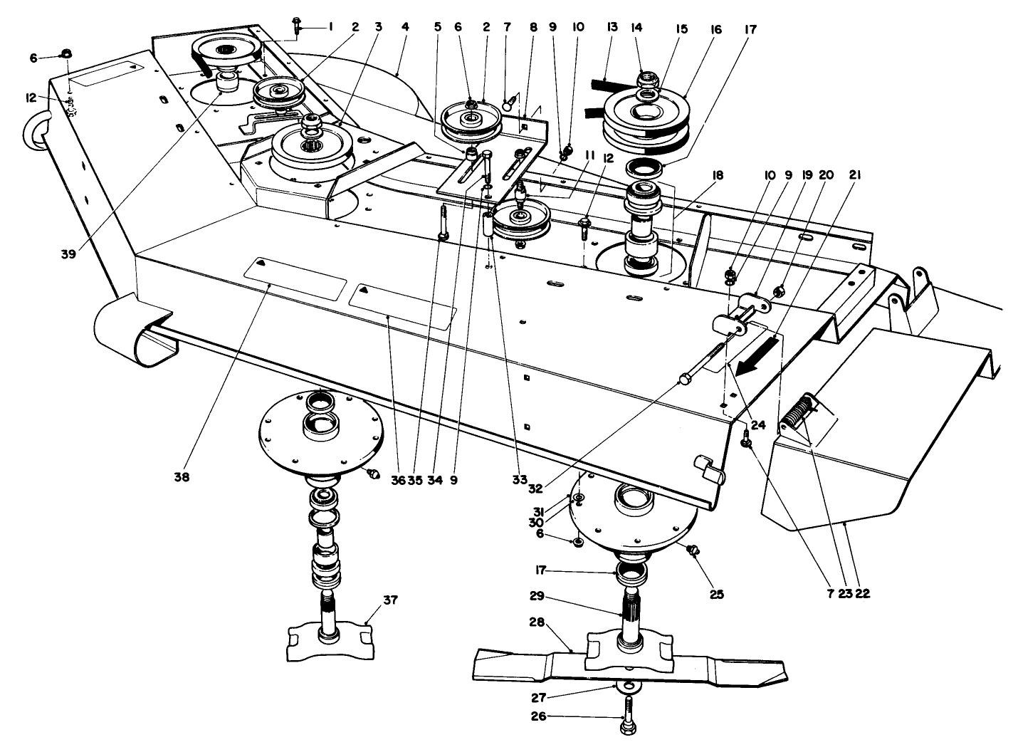 Cutting Unit Model No. 30721