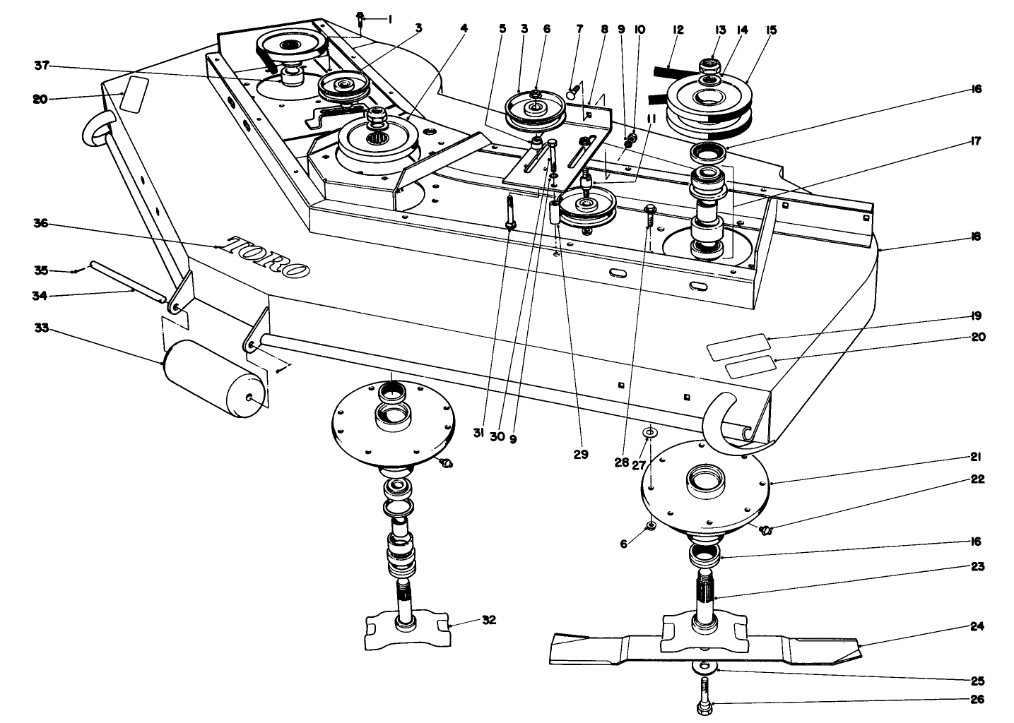 Cutting Unit Model No. 30710