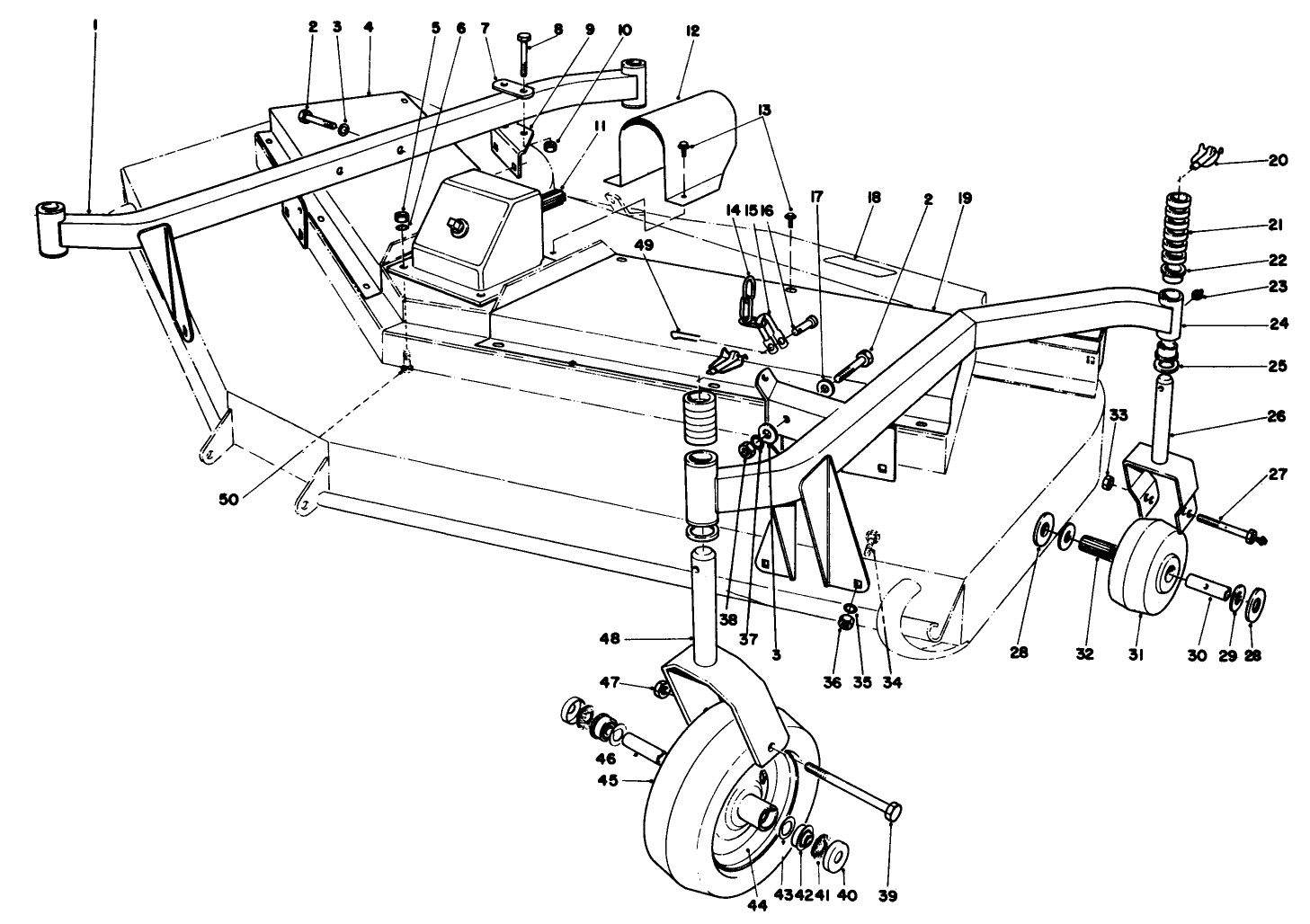 Cutting Unit Model No. 30710 (continued)