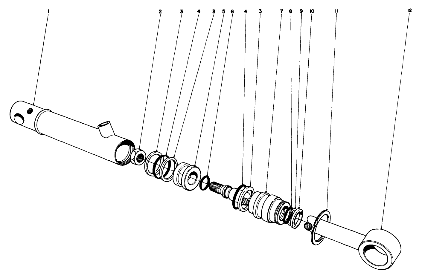Hydraulic Cyllnder No. 43-5260