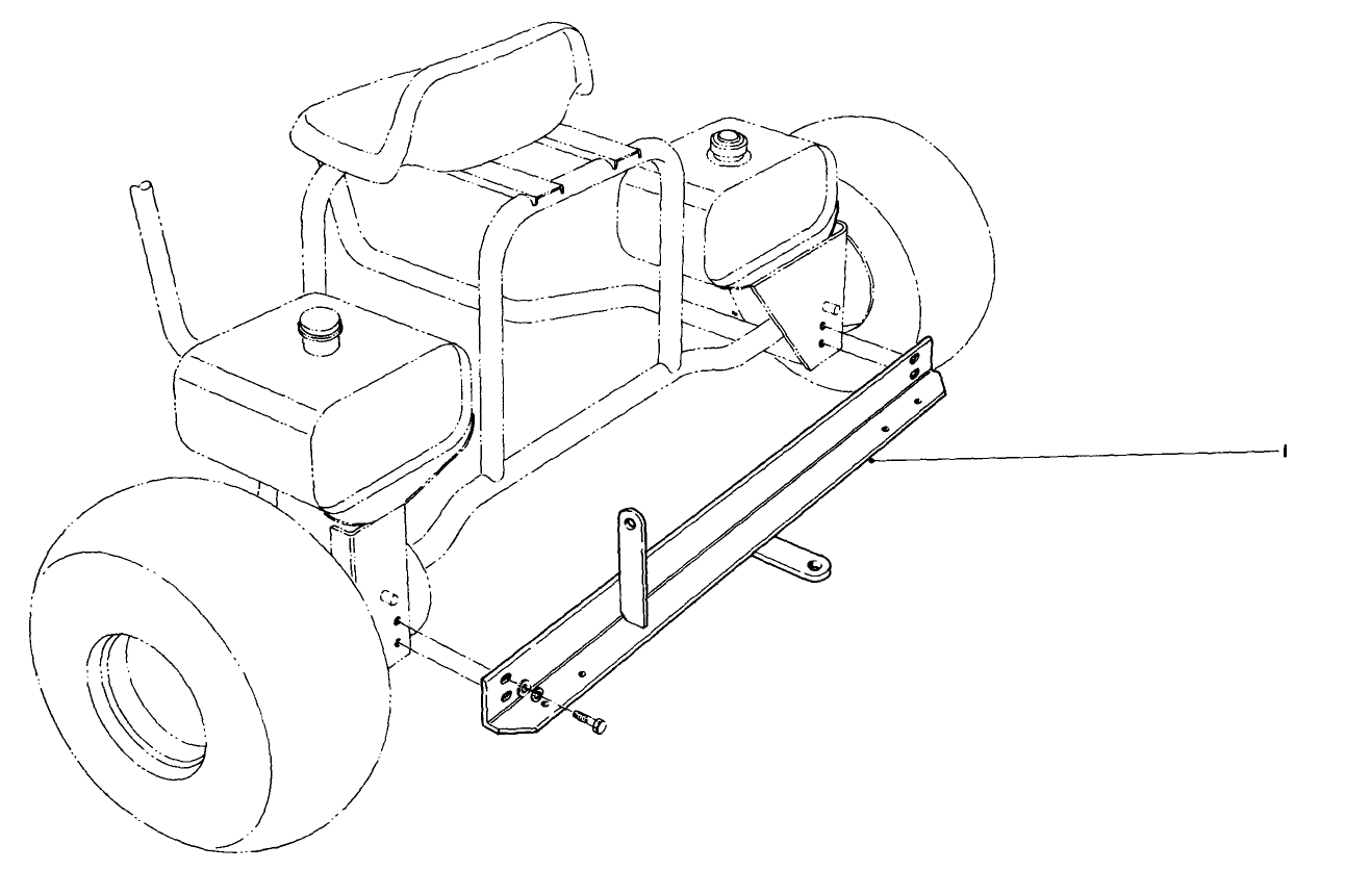 Hitch Kit Model No. 20-3900 (optional)