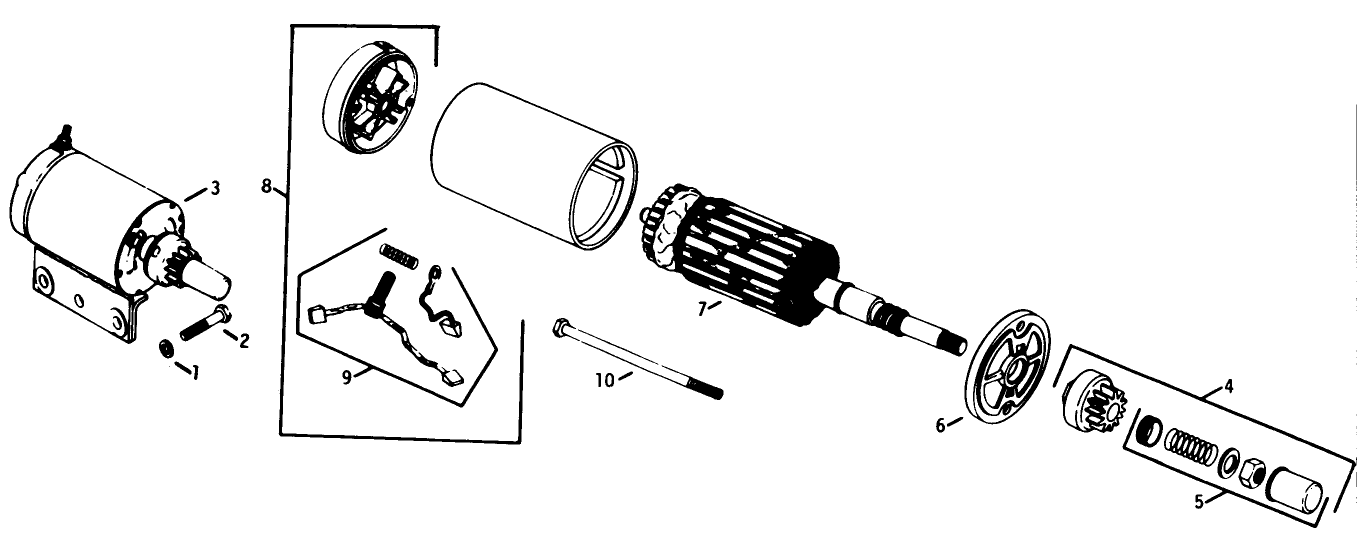Engine Kohler Model No. K321s Spec. No. 60434 (continued) Electric Start