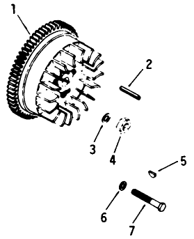 Engine Kohler Model No. K321s Spec. No. 60434 (continued) Flywheel