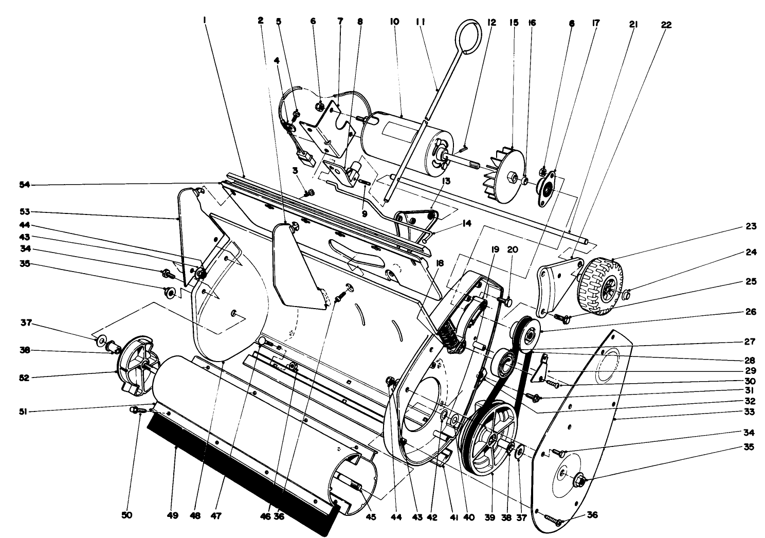 Lower Main Frame Assembly