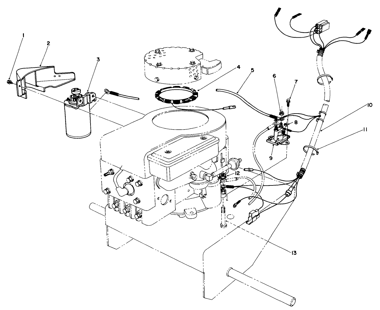 Electric Start Kit Model No. 30132 (optional)