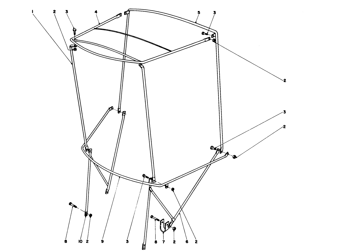 Snow Cab Assembly Model 42-3380 (optional)