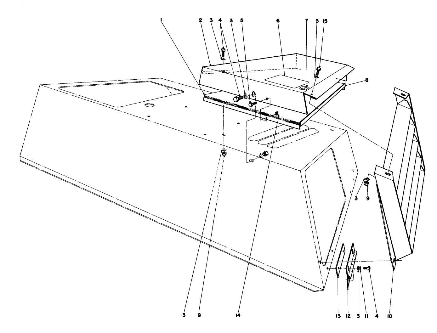Cover Top Outlet And Discharge Louver